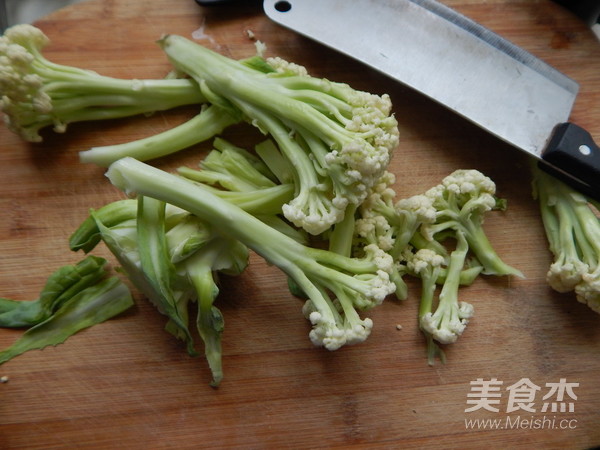 青菜炒花菜的做法大全