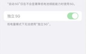 为什么苹果13不显示5G