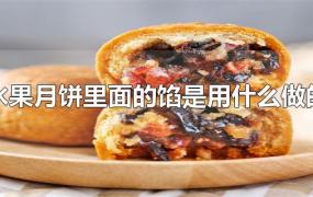 水果月饼里面的馅是用什么做的