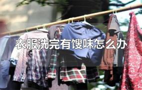 衣服洗完有馊味怎么办