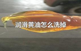 润滑黄油怎么洗掉