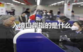 入境口岸指的是什么