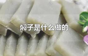 焖子是什么做的