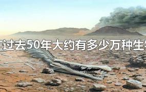 在过去50年大约有多少万种生物面临灭绝