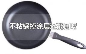 不粘锅掉涂层还能用吗