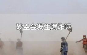 砂尘会发生爆炸嘛