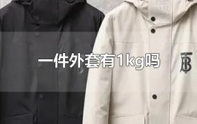 一件外套有1kg吗