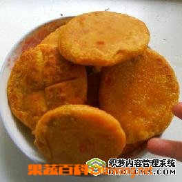 果蔬百科南瓜饼的家常做法