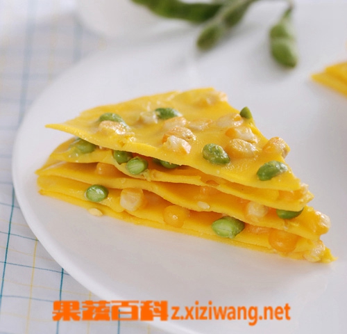 果蔬百科玉米煎饼