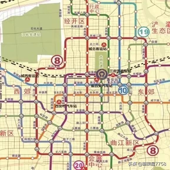 西安地铁8号线线路图,西安地铁8号线，最新进展来了