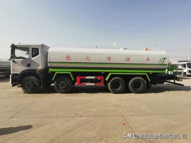 大型洒水车消防,25吨东风华神洒水车，8X4水罐车，盈通汽车大型洒水车