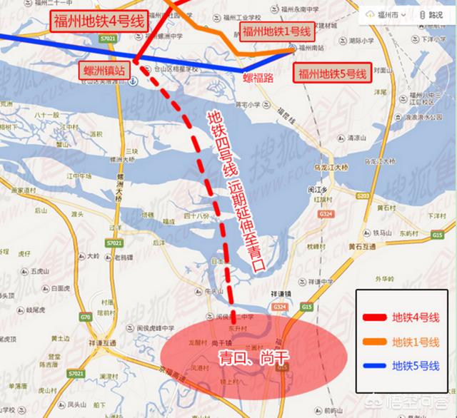 福州地铁规划图,福州地铁有没规划到青口汽车城的？