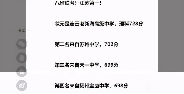 全国八省联考最高分,2021八省联考，各省最强高中代表，哪个省份能拿下第一名？