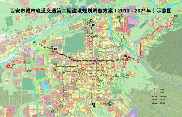 西安地铁8号线线路图,地铁不修八号线，纵称路网也枉然