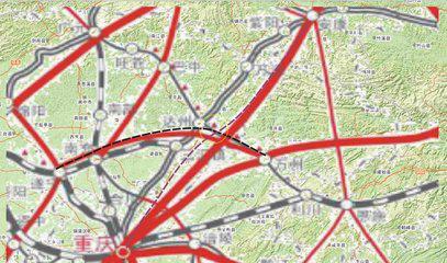 西渝高铁获批路线图,四川省宣汉县什么时候通高铁？