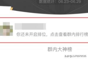 qq群排名怎么做,qq怎么查王者荣耀群排名？