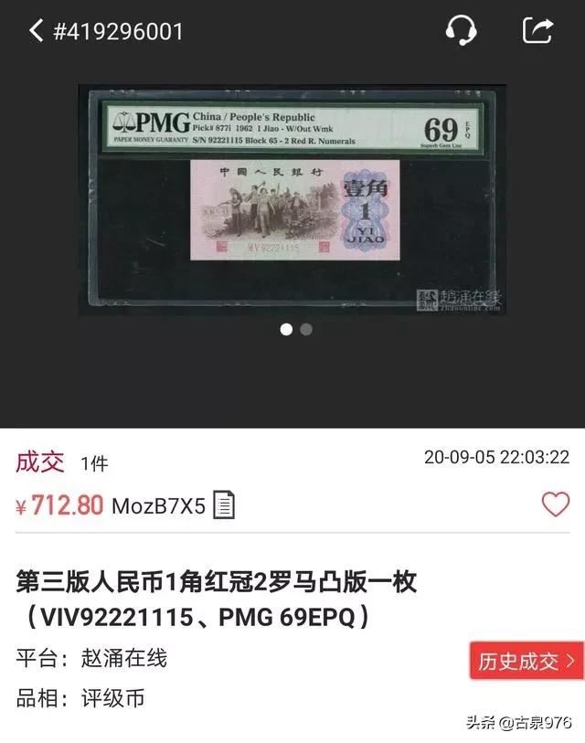 这枚纸币为什么这么贵？