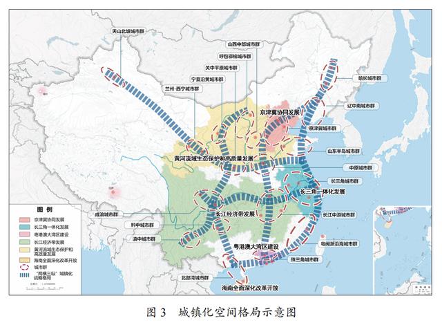 山东全国第二,全国画了19个圈，山东半岛领衔第二梯队，被定位为“第六极”