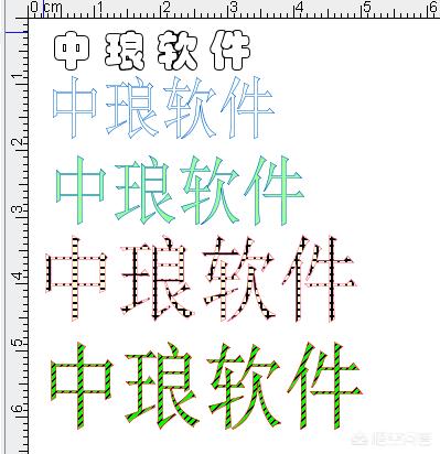 空心字体,catia哪个字体是空心的？