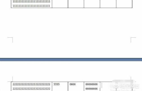 word表格断开到下一页,word中表格跨页断开？