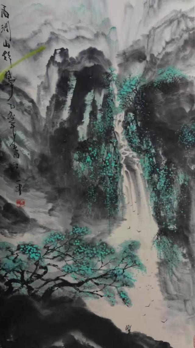 江水生,2019华人书画艺术年度人物—江冲生