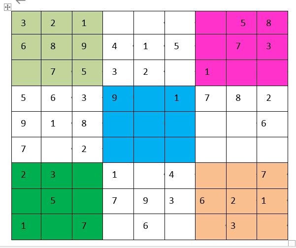 九宫格填数字游戏,玩转数独（八），九宫格数独玩法详解，两分钟学会