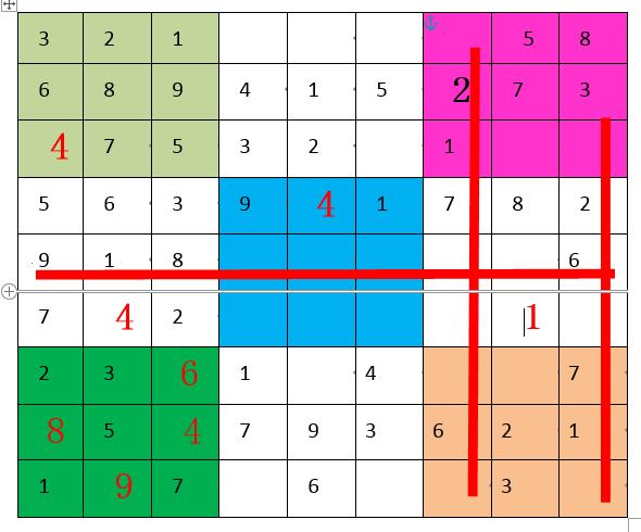 九宫格填数字游戏,玩转数独（八），九宫格数独玩法详解，两分钟学会