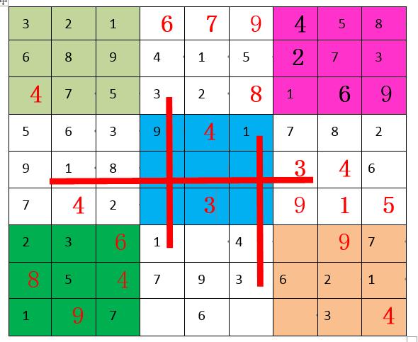九宫格填数字游戏,玩转数独（八），九宫格数独玩法详解，两分钟学会