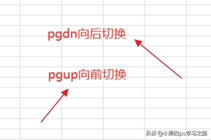 表格切换快捷键,excel如何快速切换工作表？