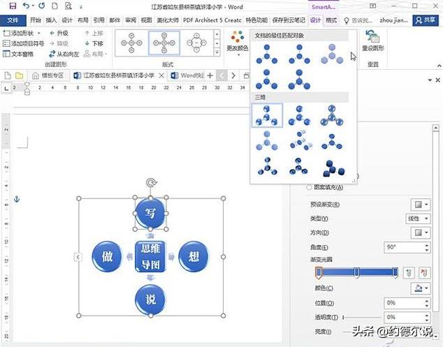 word流程图制作,如何用Word做思维导图？