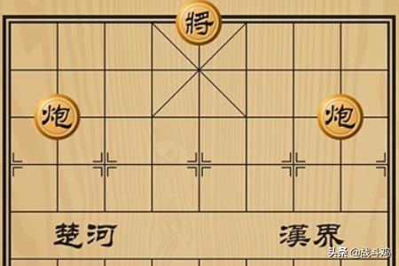 象棋怎么摆放的图片,中国象棋开局棋子如何摆放？