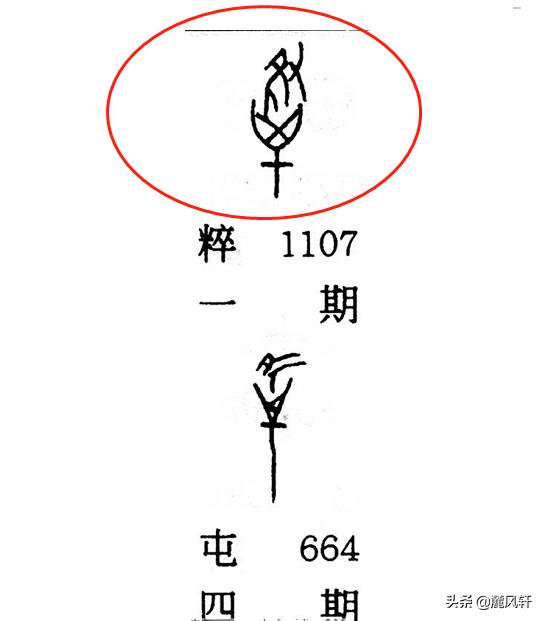 骨头简笔画,请问这两枚骨器上的文字是什么？