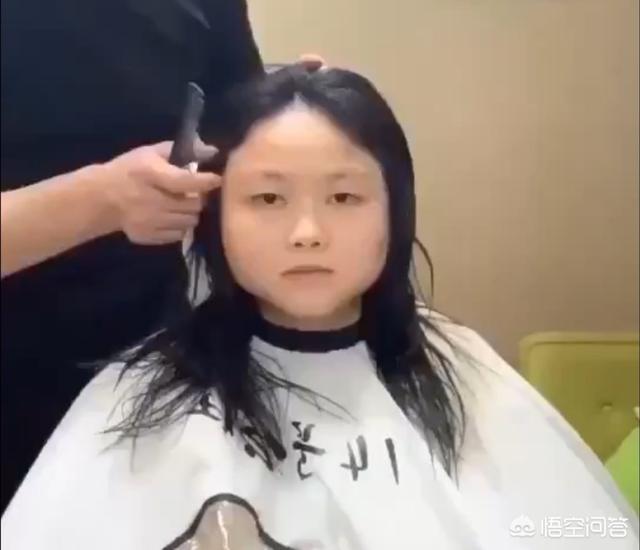 头大脸大适合什么发型,头大脸大的女生适合什么发型？