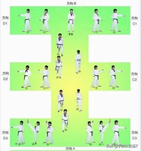 太极七章,太极一章至八章的分解动作？