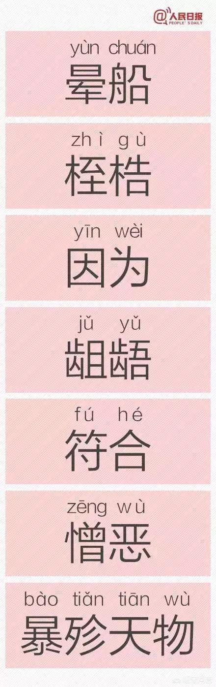 错错错是我的错,有哪些常用但经常被人读错的字？