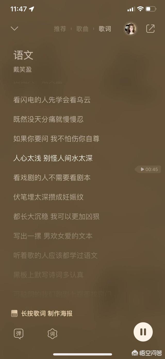 戴笑盈,如何评价戴笑盈的单曲《语文》？