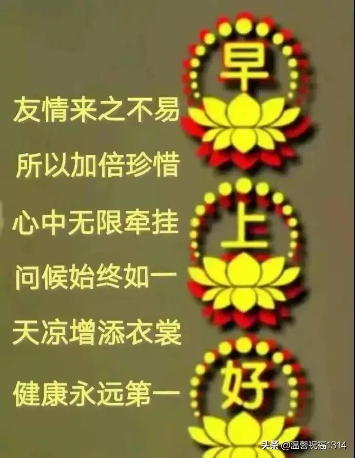 短信祝福语大全（早上好快乐问候短信）