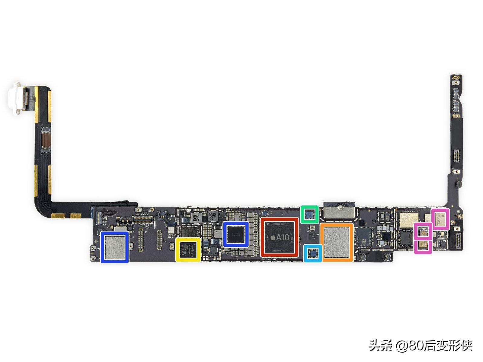 ipad型号a1983是多少寸的（10.2 寸 iPad 7 拆解）