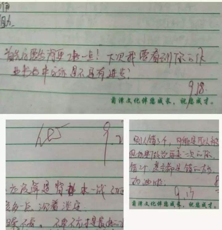 家长签字评语大全20字