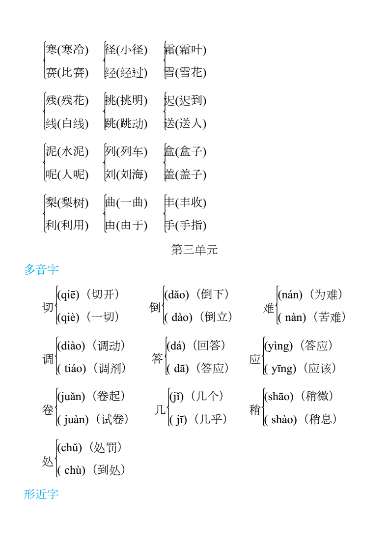 间的多音字怎么组词