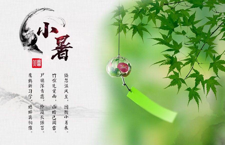 二十四节气小暑的诗词