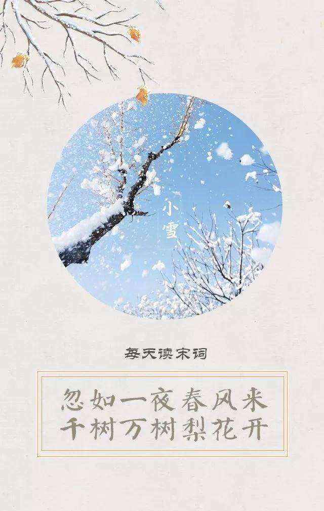 描写大雪节气的诗词