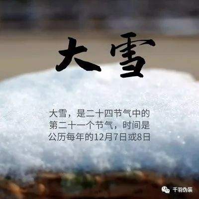 描写大雪的诗句