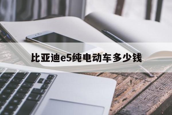 比亚迪e5纯电动车多少钱