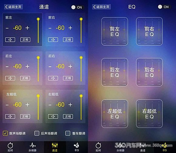 汽车音响eq怎么调
