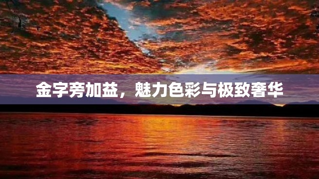 金字旁加益，魅力色彩与极致奢华