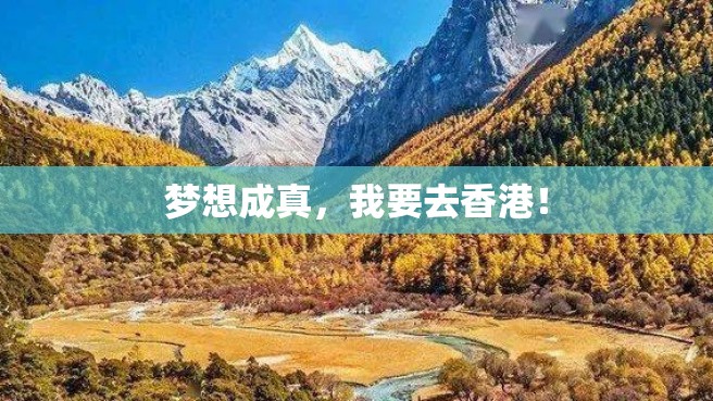 梦想成真，我要去香港！