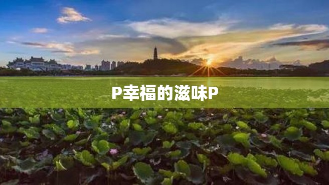 P幸福的滋味P