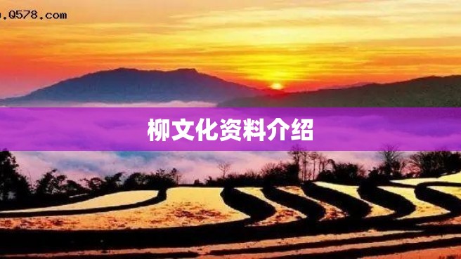 柳文化资料介绍