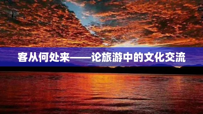 客从何处来——论旅游中的文化交流